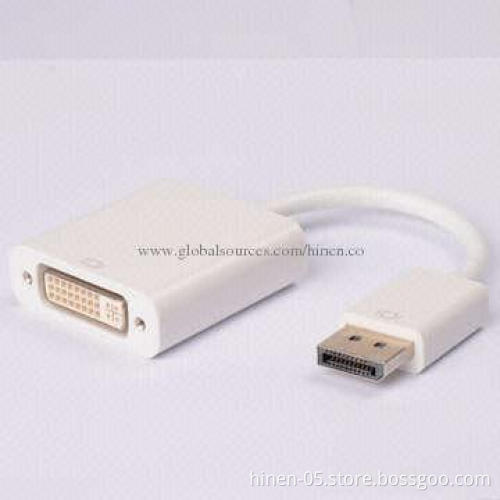 DisplayPort to DVI Adapter, 1,080P DVI Highest Video Resolution